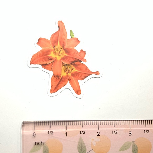 Flower Vinyl Sticker - Picture 2 of 2